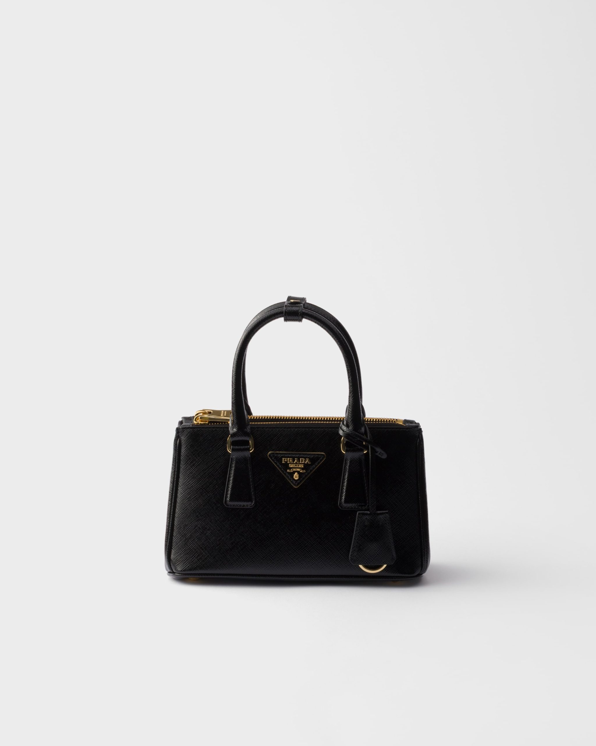 Prada Galleria patent Saffiano leather mini-bag - Image 1